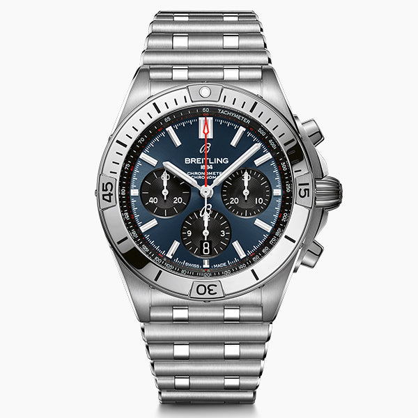 Breitling Chronomat B01 Chronograph 42 Stainless Steel on Bracelet - AB0134101C1A1