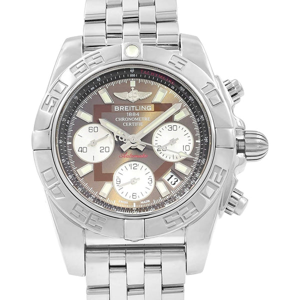 Breitling Men's AB014012-Q583-378A Chronomat 41 Chronograph Stainless Steel Watch