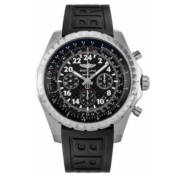 Breitling Men's AB022022-BC84-155S Bentley 24H Chronograph Black Rubber Watch