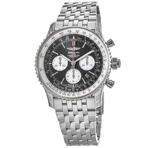 Breitling Men's AB031021-BF77-453A Navitimer Rattrapante Chronograph Stainless Steel Watch