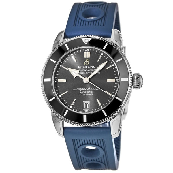 Breitling Men's AB201012-BF73-211S Superocean Heritage II Blue Rubber Watch