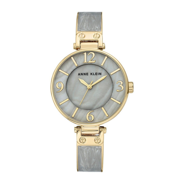 Anne Klein Women's AK-2690GYGB Classic Two-Tone Stainless Steel Watch