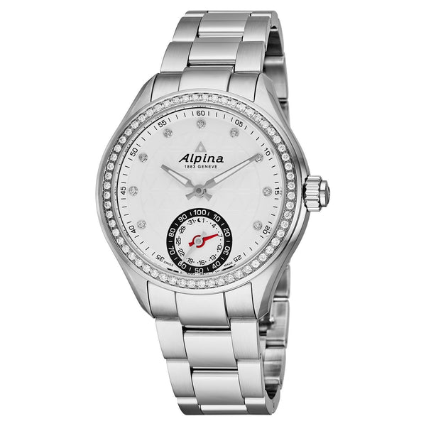 Alpina Women's AL-285STD3CD6B Horological Smartwatch Stainless Steel Watch