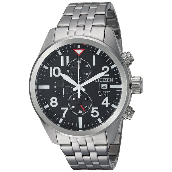Citizen Men's AN3620-51E Quartz Chronograph Stainless Steel Watch