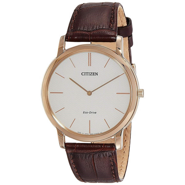 Citizen Men's AR1113-12A Stiletto Brown Leather Watch