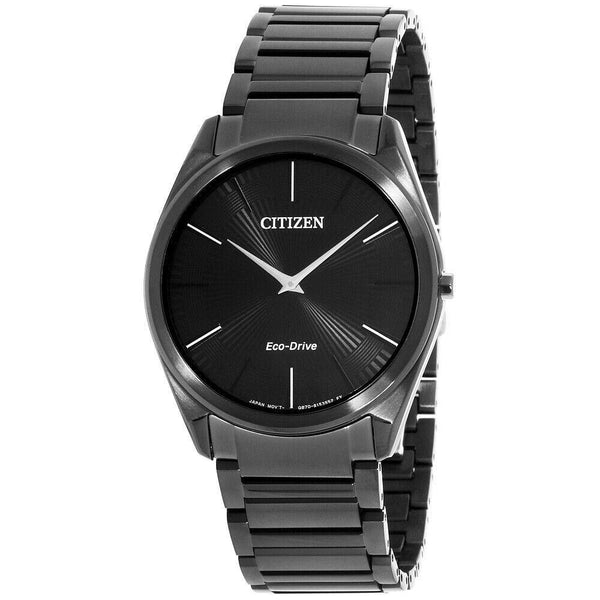 Citizen Men's AR3075-51E Stiletto Black Stainless Steel Watch