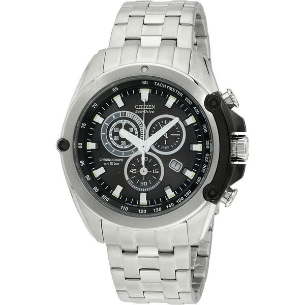 Citizen Men's AT0787-55F Eco-Drive Chronograph Stainless Steel Watch