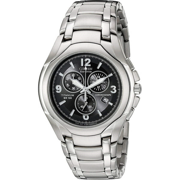Citizen Men's AT0940-50E Eco-Drive Chronograph Titanium Watch