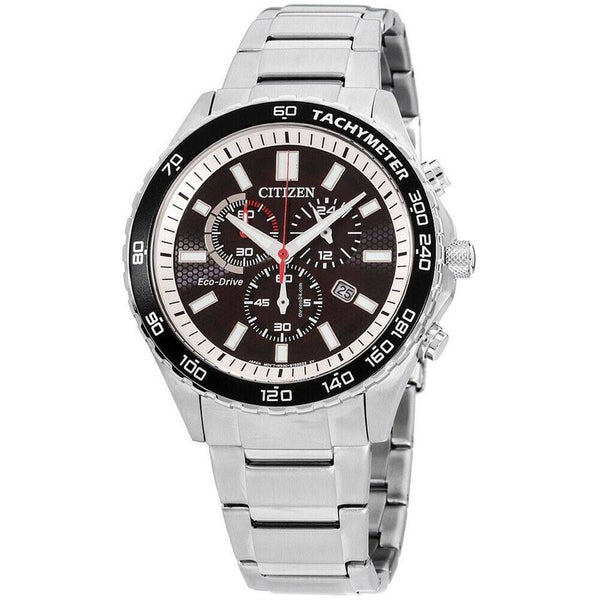 Citizen Men's AT2380-51E Eco-Drive Chronograph Stainless Steel Watch