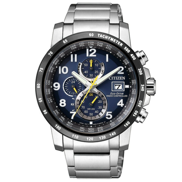 Citizen Men's AT8124-91L Eco-Drive Chronograph Stainless Steel Watch