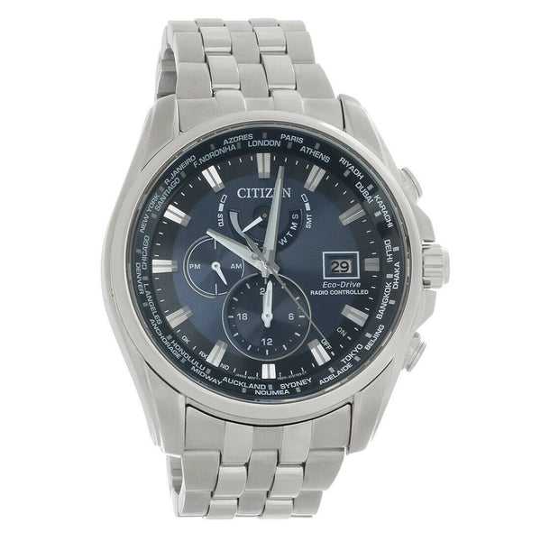 Citizen Men's AT9030-80L Eco-Drive Black Stainless Steel Watch