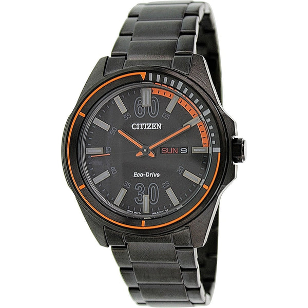 Citizen Men's AW0035-51E Black Stainless Steel Watch