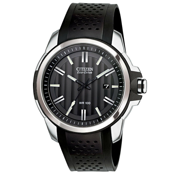 Citizen Men's AW1150-07E AR Black Plastic Watch