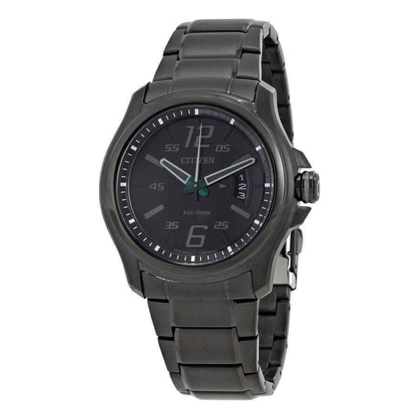 Citizen Men's AW1354-82E HTM Black Stainless Steel Watch