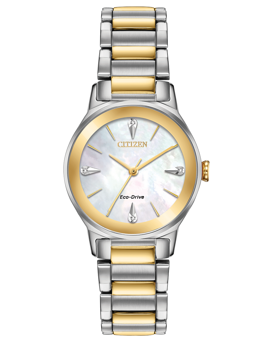 Axiom Eco-Drive Diamond (Silver/Gold)
