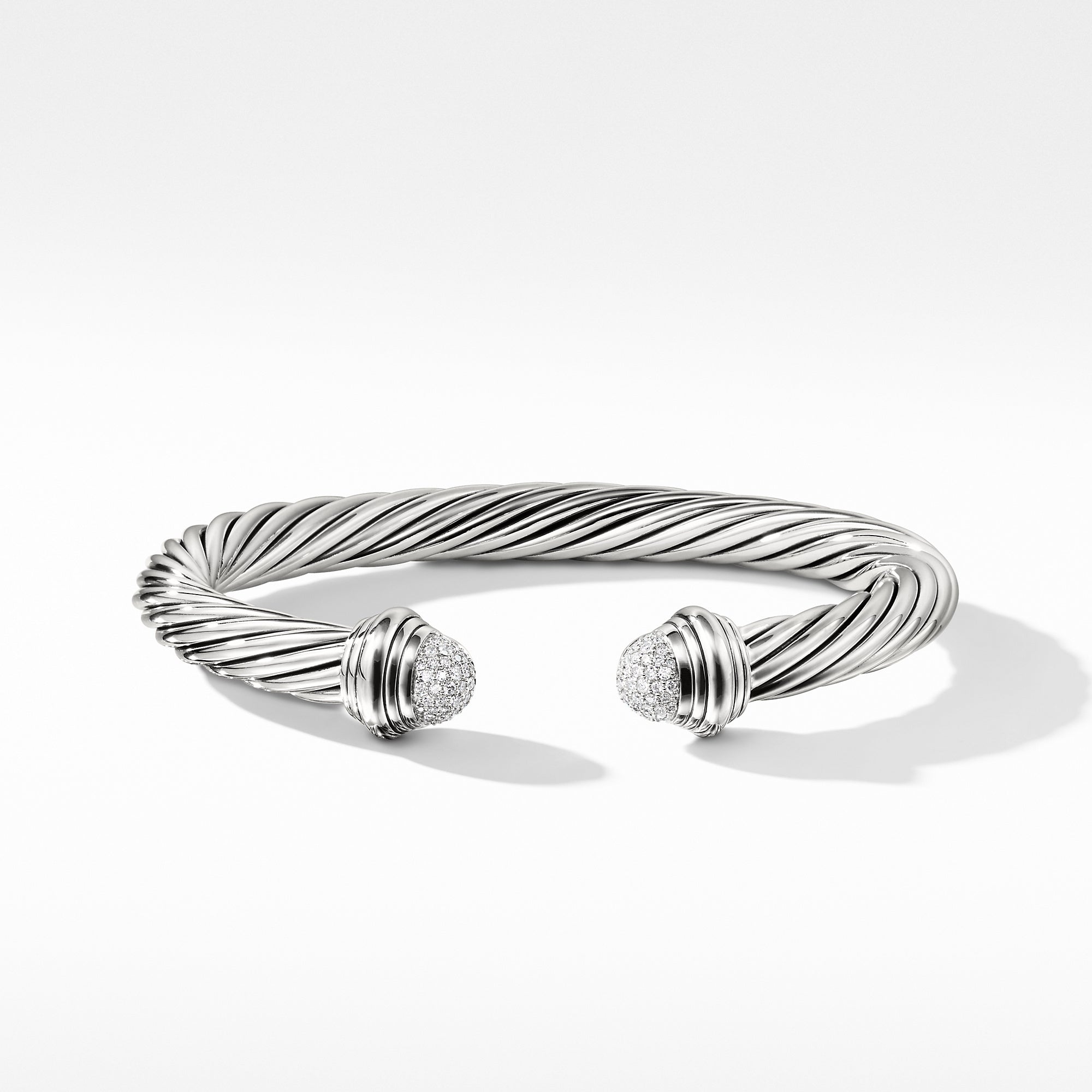 David Yurman Cable Classics Collection® Bracelet with Diamonds- B06561 SSADI