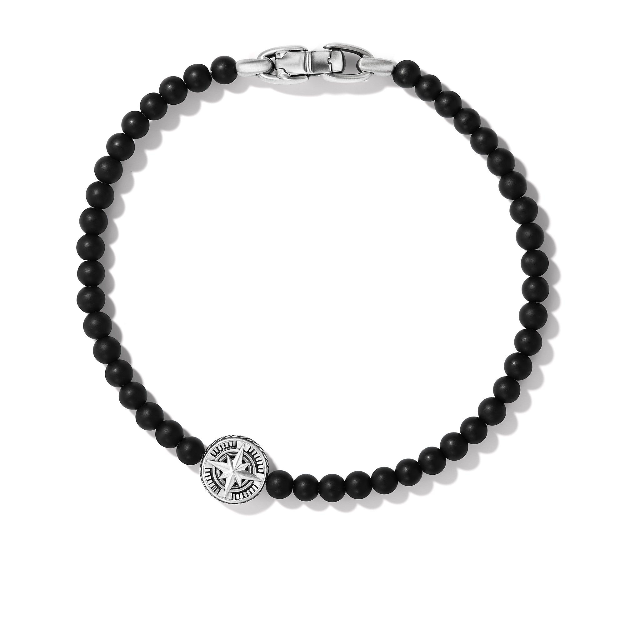 David Yurman Spiritual Beads Compass Bracelet with Black Onyx- B25674MSSBBO