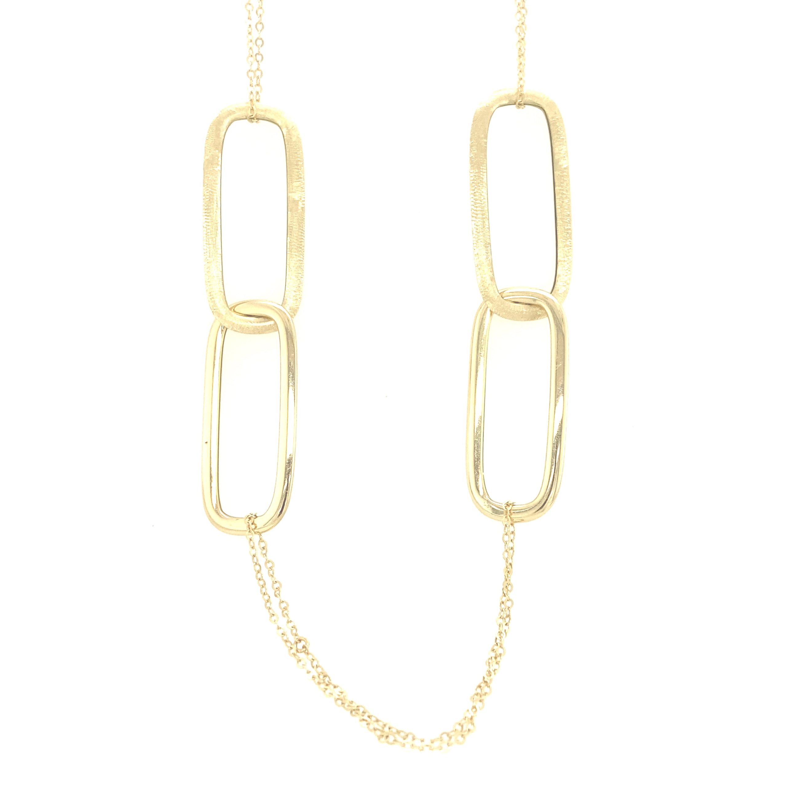 14K Long Fancy Chain with Large Rings