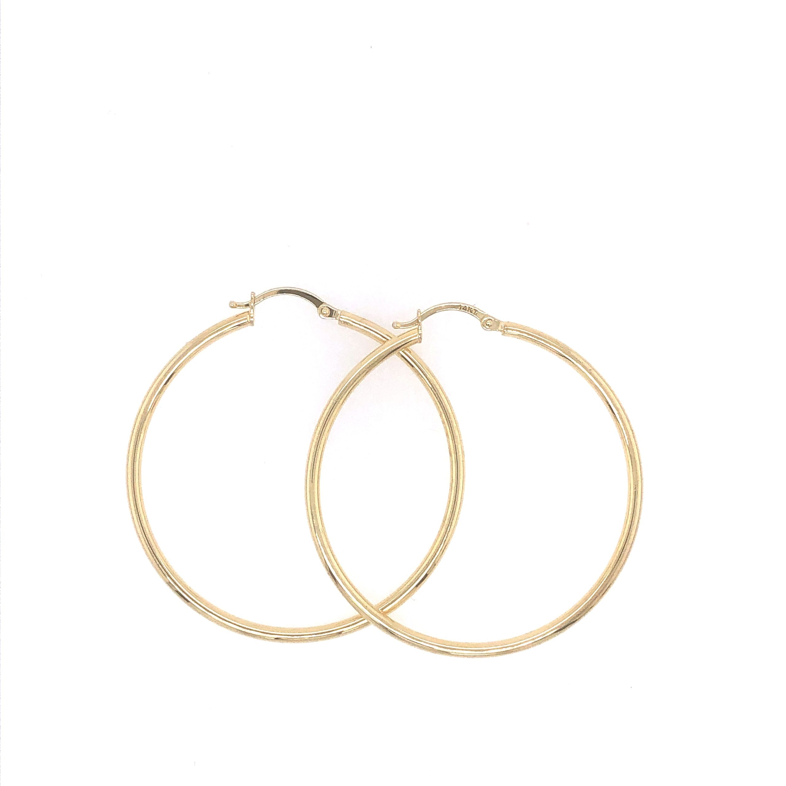 MEDIUM HOOPS PLAIN