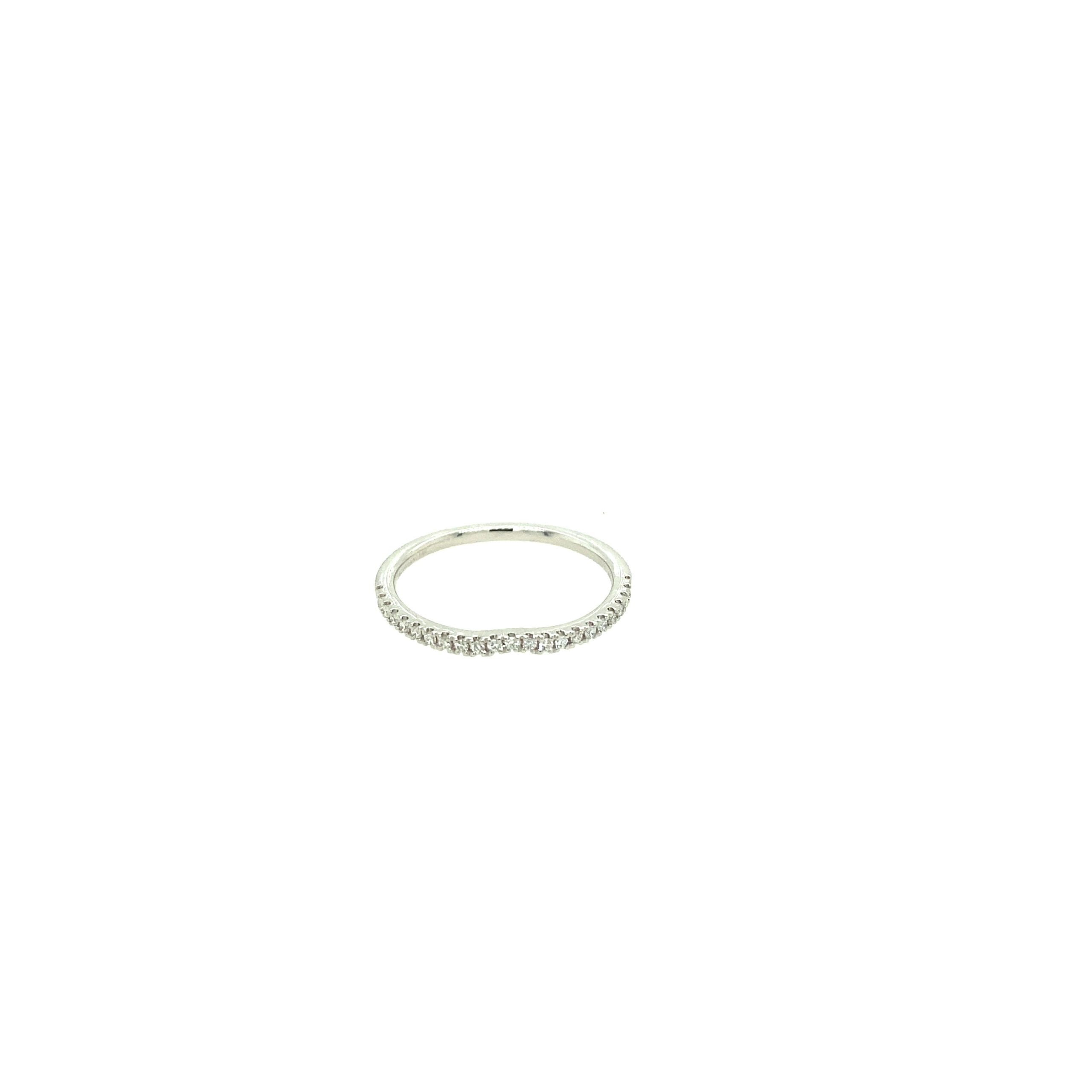 Zeghani 14K Diamond Wedding Band