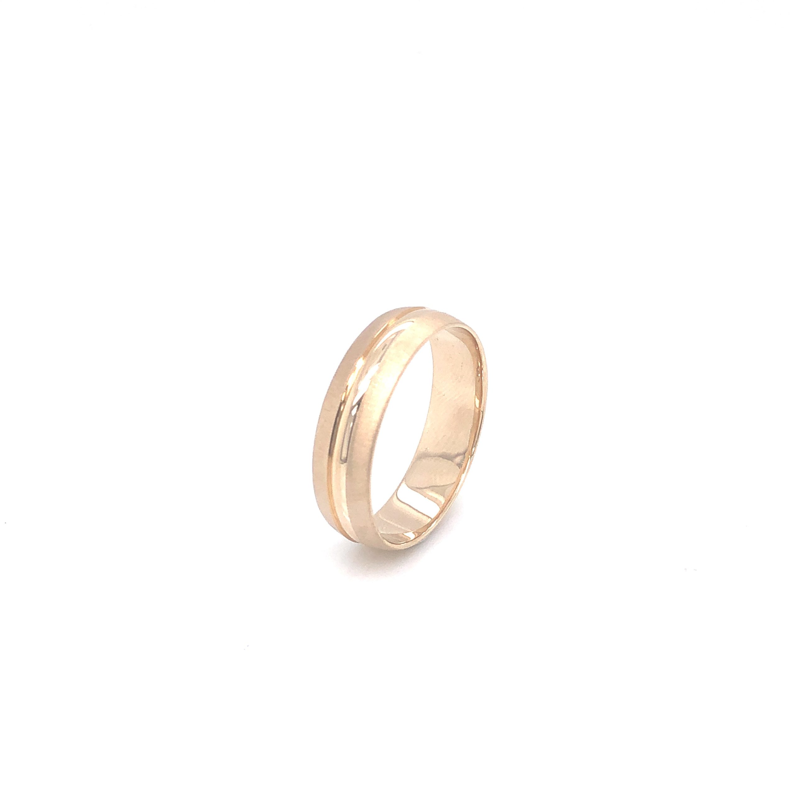 14K Wedding Band Gold