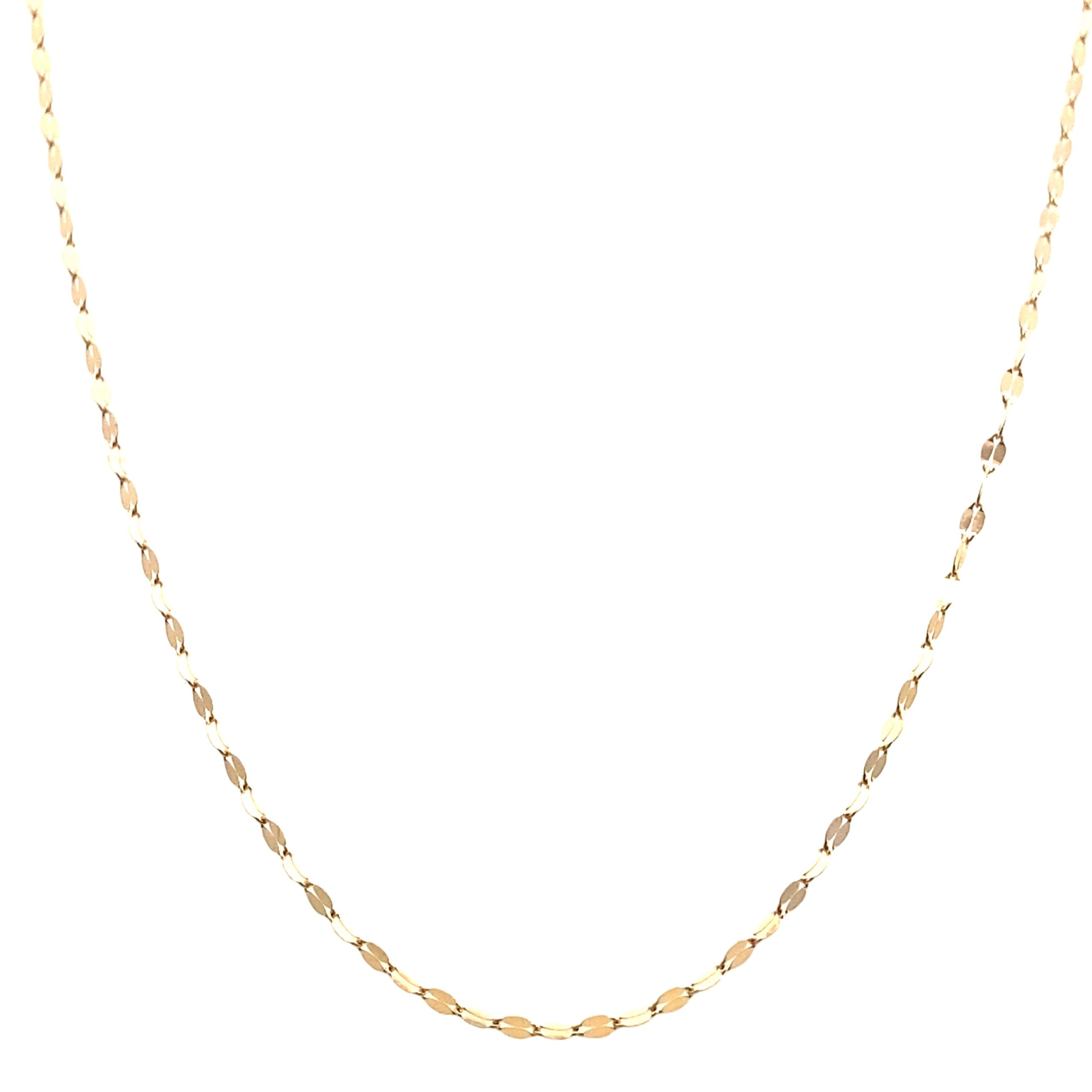 14K Gold Fancy Chain