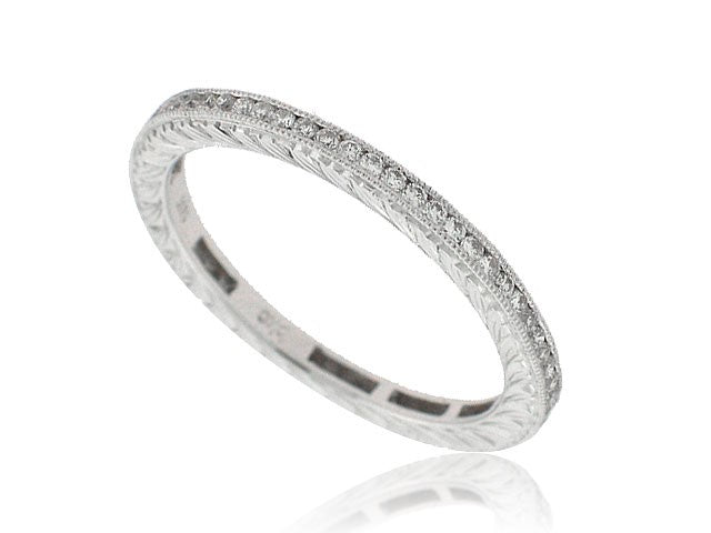 BEVERLEY K 18K WHITE GOLD 0.37CT VS/G DIAMOND BAND