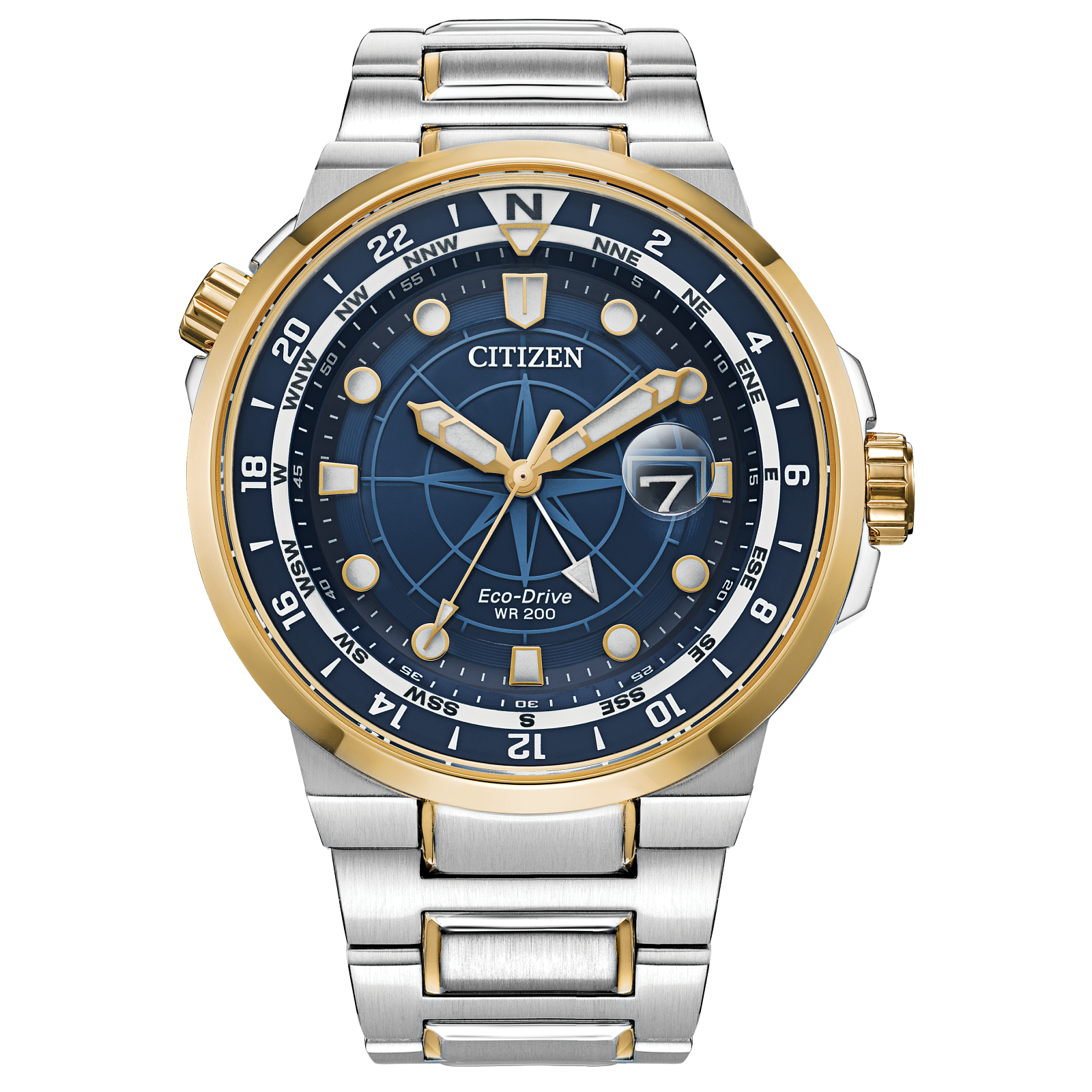 ENDEAVOR Blue Dial Stainless Steel Bracelet