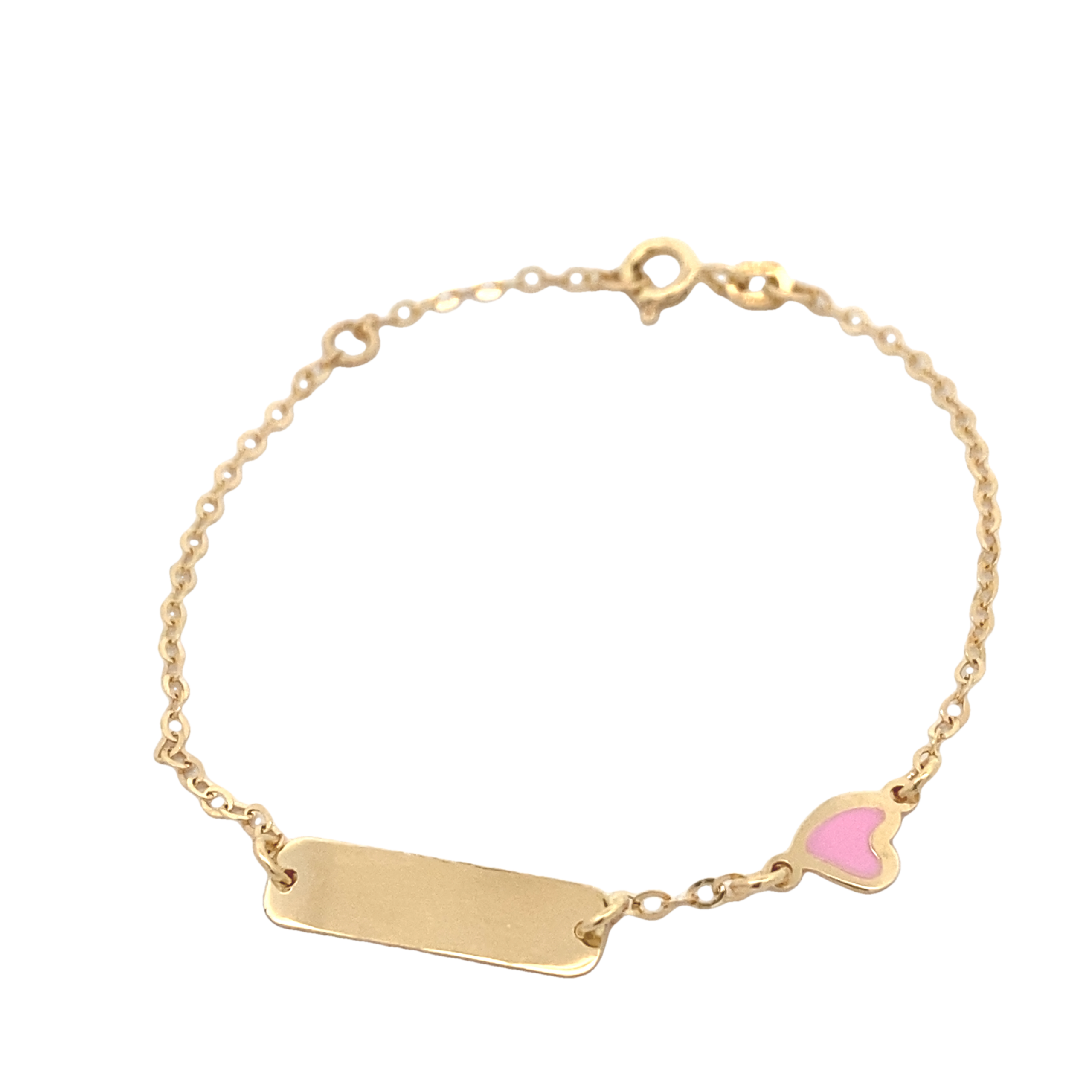 14K Gold Fancy Baby Bracelet
