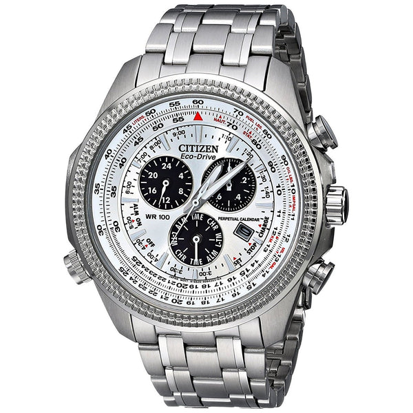 Citizen Men's BL5400-52A Eco-Drive Chronograph Stainless Steel Watch