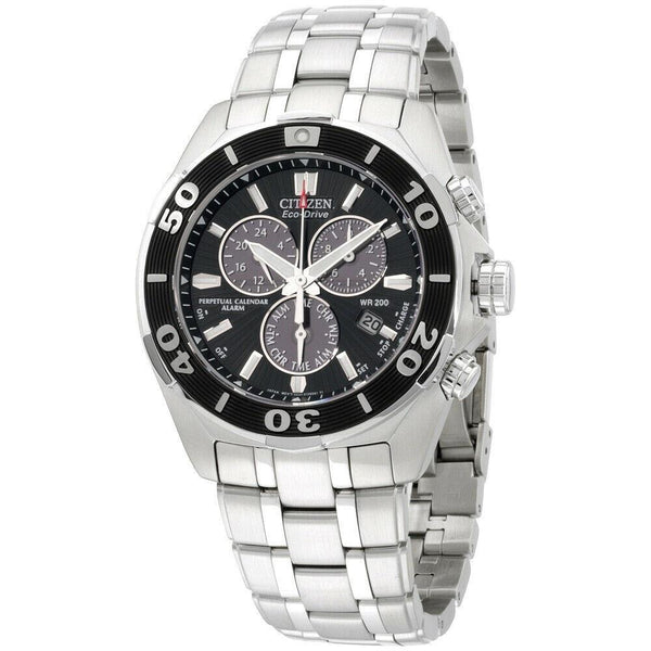 Citizen Men's BL5440-58E The Signature Collection Chronograph Stainless Steel Watch