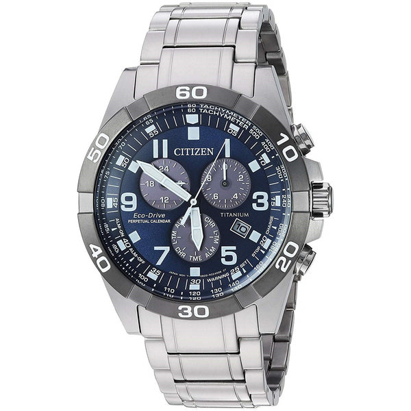 Citizen Men's BL5558-58L Eco-Drive Chronograph Stainless Steel Watch