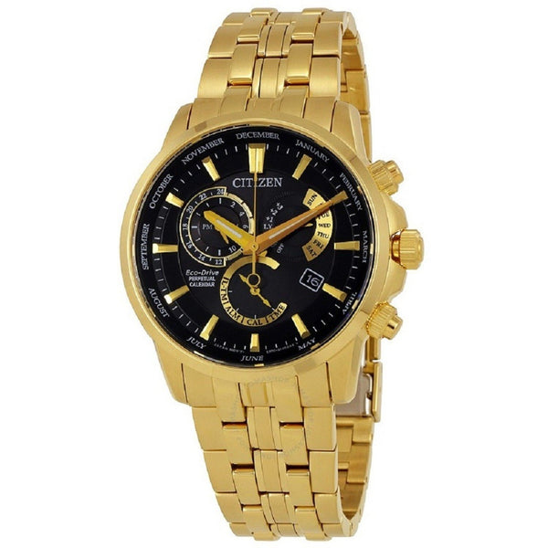 Citizen Men's BL8142-84E Eco-Drive Multi-Function Gold-Tone Stainless Steel Watch