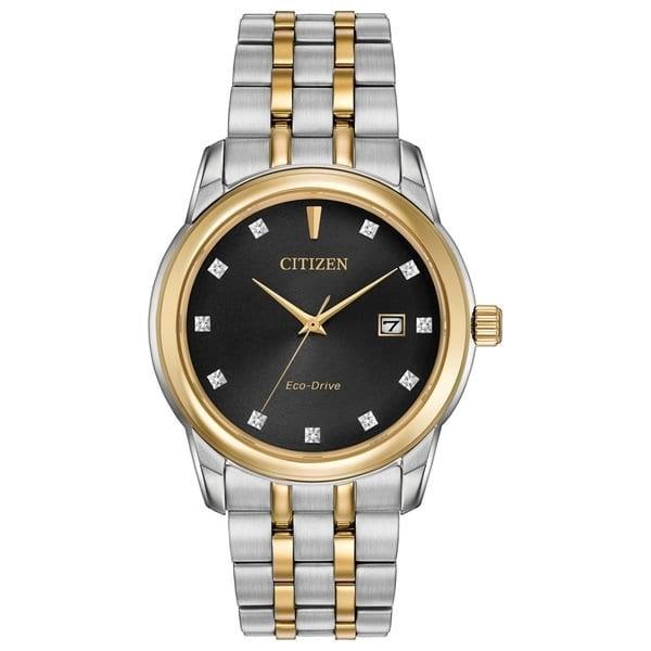 Citizen Men's BM7344-54E Diamond Two-Tone Stainless Steel Watch