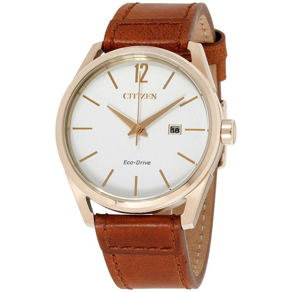 Citizen Men's BM7413-02A CTO Brown Leather Watch