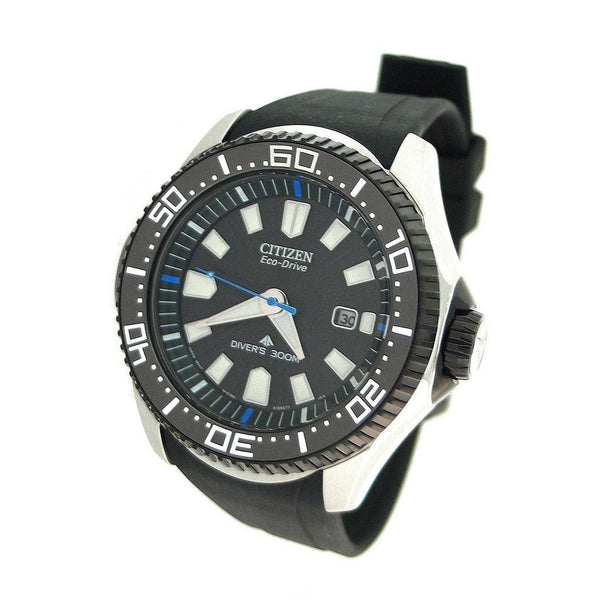 Citizen Men's BN0085-01E Eco-Drive Black Rubber Watch