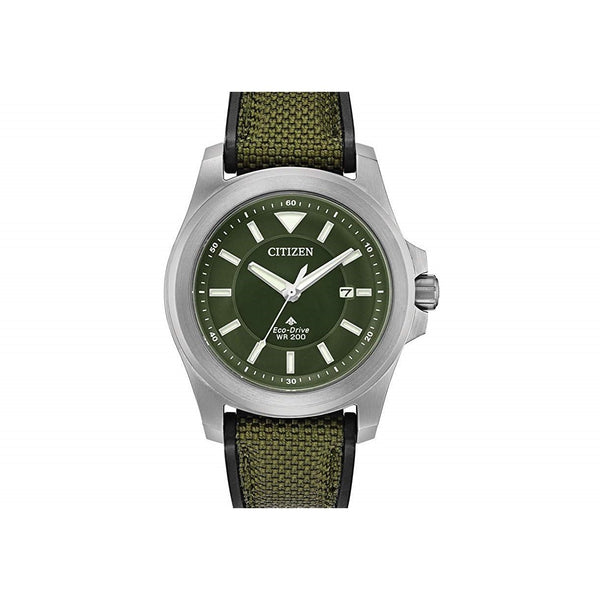 Citizen Men's BN0211-09X Promaster Tough Green Canvas Watch