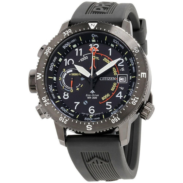 Citizen Men's BN5057-00E Promaster Altichron Black Silicone Watch