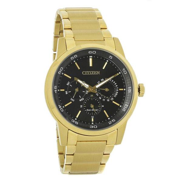 Citizen Men's BU2012-51E Eco-Drive Gold-Tone Stainless Steel Watch