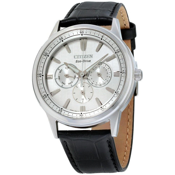 Citizen Men's BU2070-04A Corso Black Leather Watch