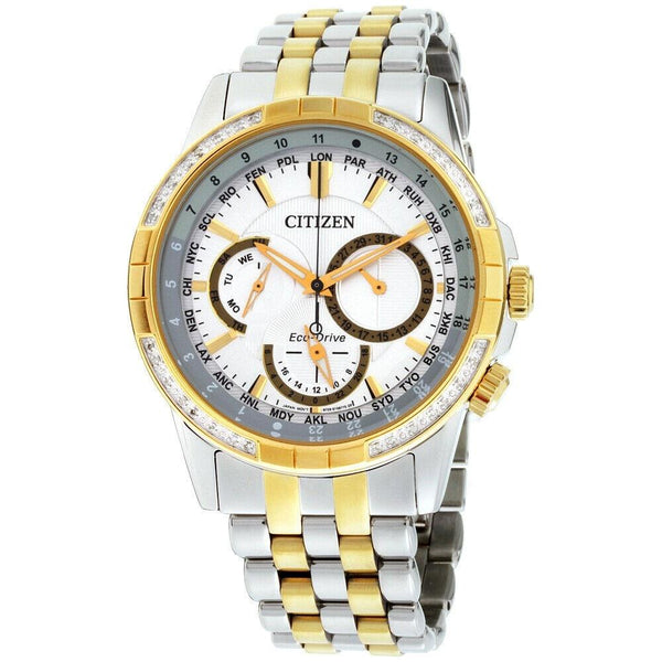 Citizen Men's BU2084-51A Calendrier Two-Tone Stainless Steel Watch