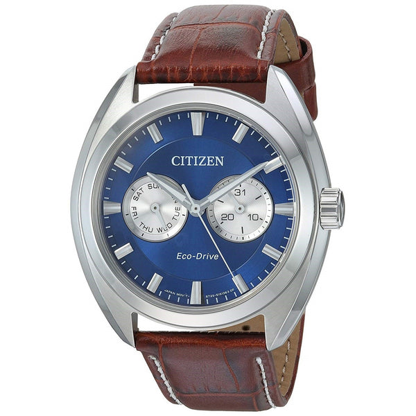 Citizen Men's BU4010-05L Paradex Brown Leather Watch