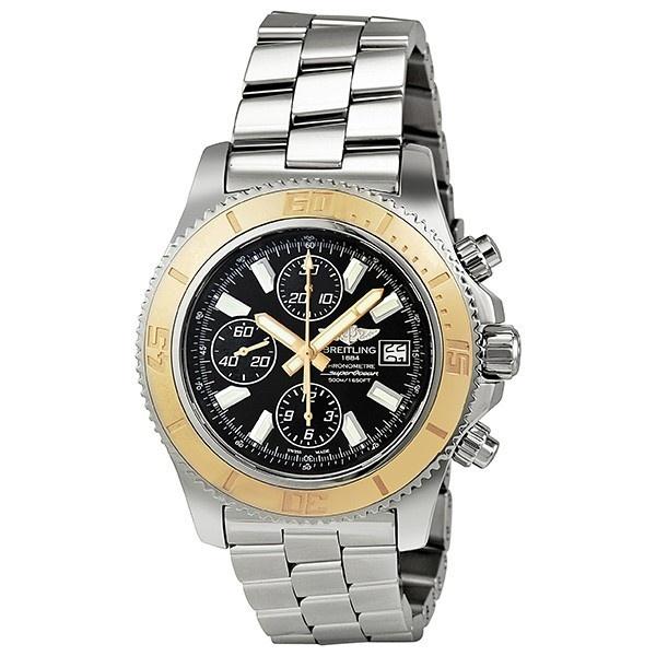 Breitling Men's C1334112-BA84 Superocean Chronograph Automatic 18kt Rose Gold Stainless Steel Watch
