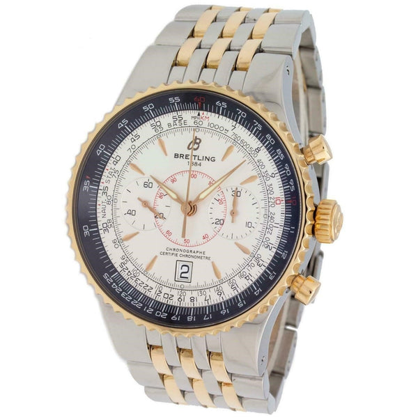 Breitling Men's C2334024-G637-445C Montbrillant Chronograph Stainless Steel Watch