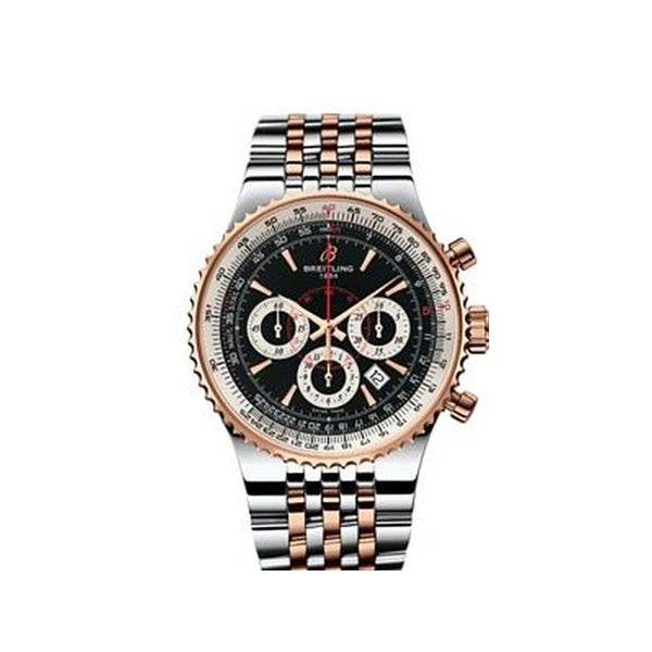 Breitling Men's C2335221-BB44 Montbrilliant 47 Automatic Chronograph Two-Tone Stainless Steel Watch