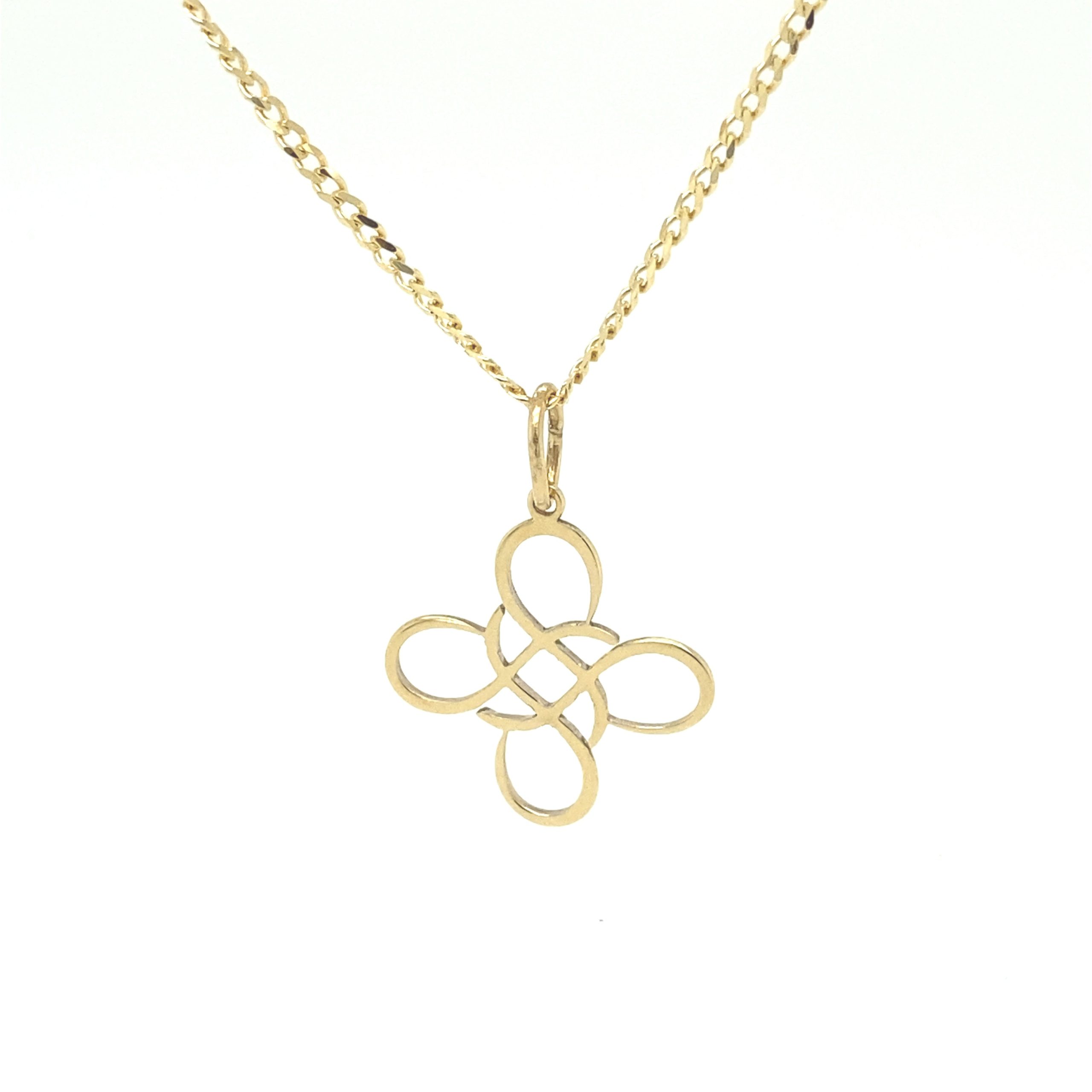 14K Multiple Infinity Pendant