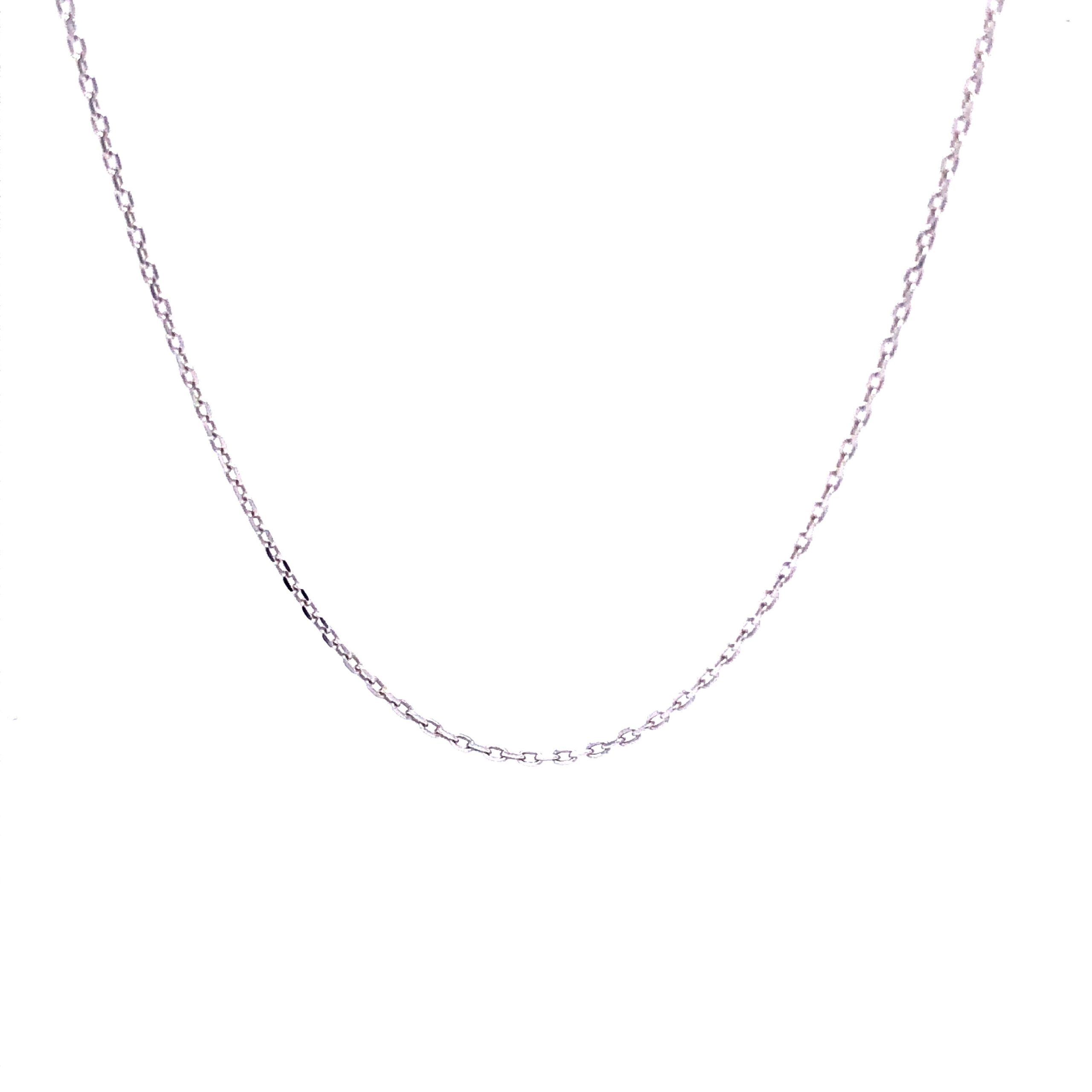 Sterling Silver Solid Chain (18")