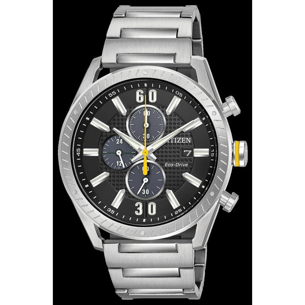 Citizen Men's CA0660-54E CTO Chronograph Stainless Steel Watch