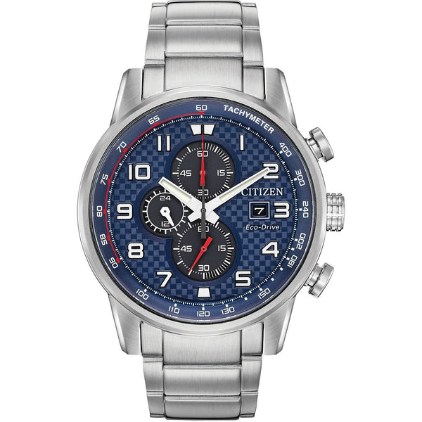 Citizen Men's CA0680-57L Primo Chronograph Stainless Steel Watch