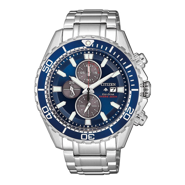 Citizen Men's CA0710-82L Eco-Drive Chronograph Stainless Steel Watch